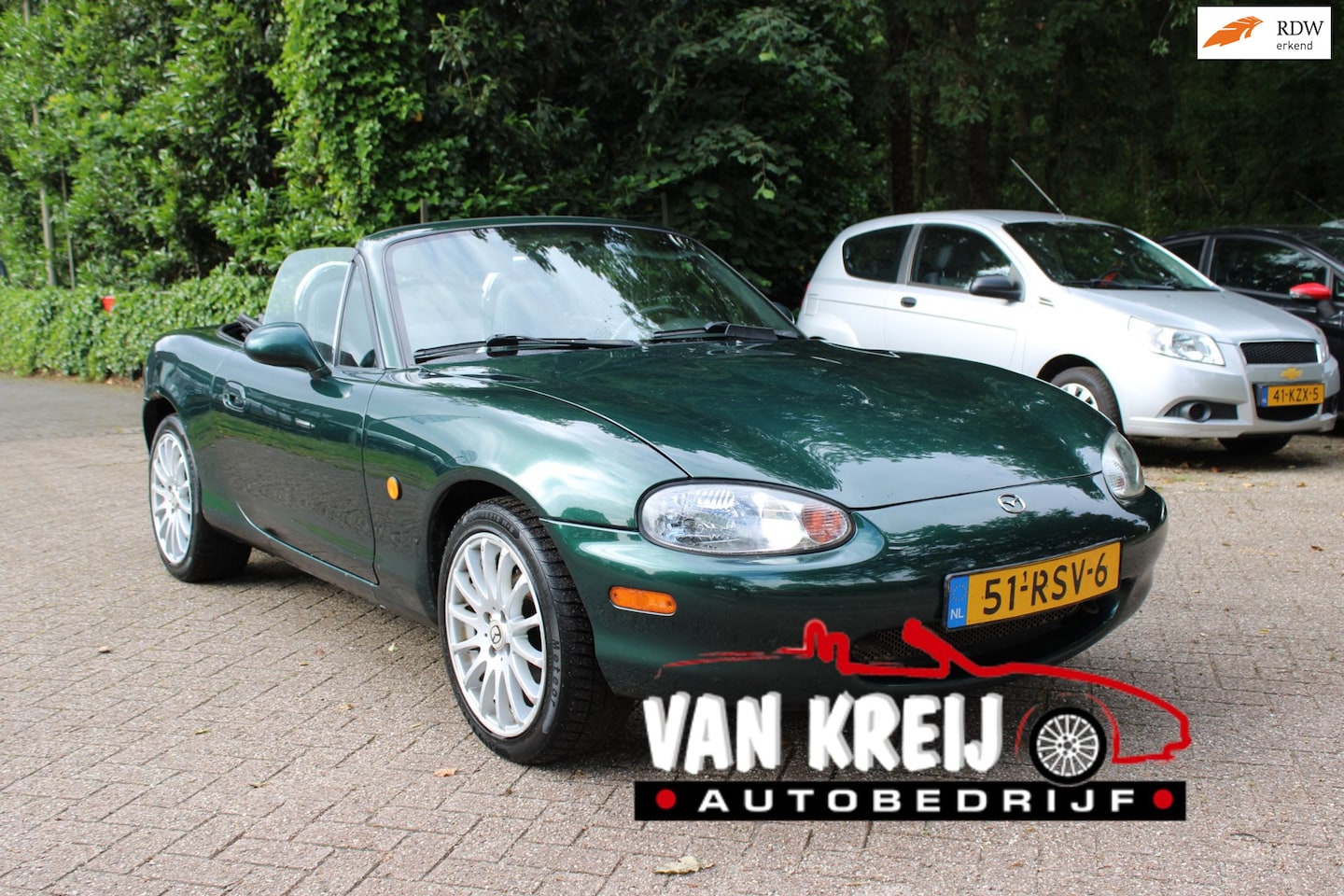 Mazda MX-5 - 1.6i 1.6i,Leder, Cabrio, Zeer mooi! - AutoWereld.nl