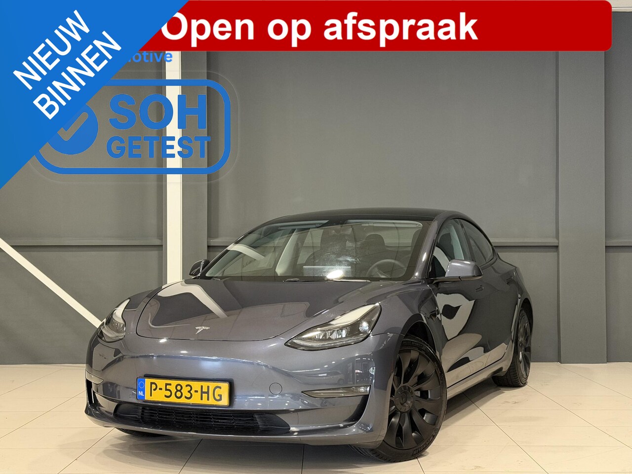 Tesla Model 3 - Long Range RWD Long Range AWD 75 kWh | Trekhaak | SOH 92,4% | - AutoWereld.nl