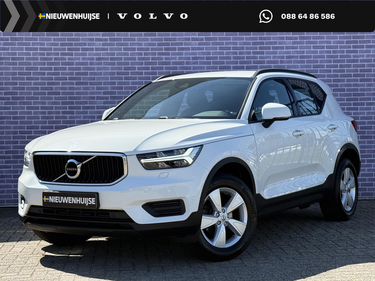 Volvo XC40 - 1.5 T3 Momentum | Standkachel | Volvo on Call | Stoelverwarming V + A | Stuurverwarming | - AutoWereld.nl