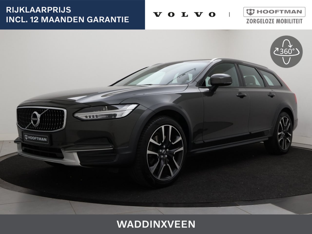 Volvo V90 Cross Country - T5 AUT(8) 90th ANNIVERSARY EDITION LEDER ACC BLIS KEYLESS 20INCH - AutoWereld.nl
