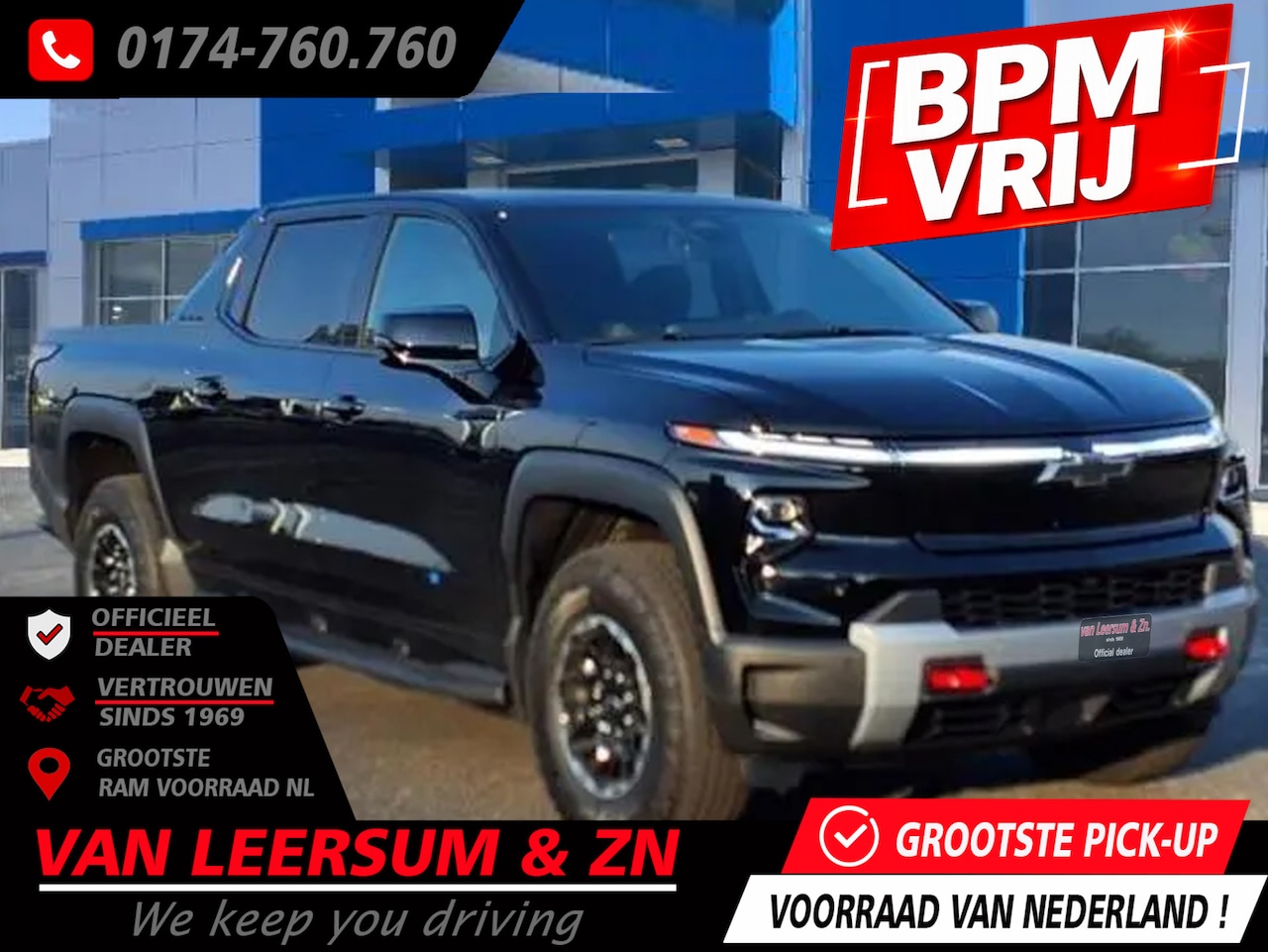 Dodge Ram Pick Up - Chevrolet Silverado EV LT Max Range - AutoWereld.nl
