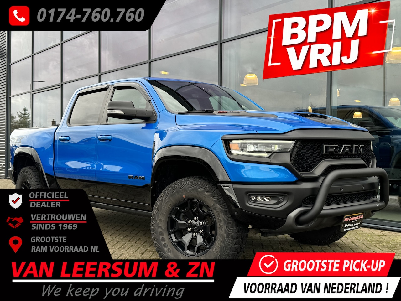 Dodge Ram 1500 - 6.2 V8 TRX | Pano | H&K | Bullbar - AutoWereld.nl