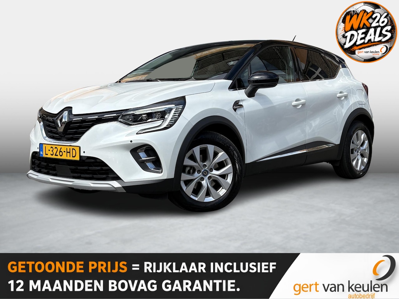 Renault Captur - 1.6 E-Tech Plug-in Hybrid 160 Intens AUTOMAAT/CARPLAY/CAMERA/CRUISE - AutoWereld.nl