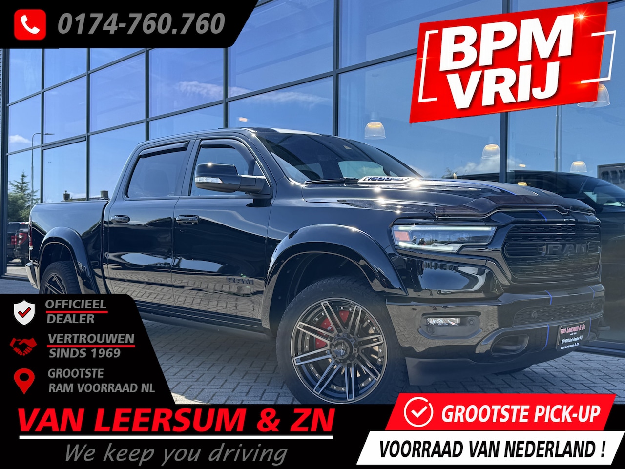 Dodge Ram 1500 - LIMITED | Pano | 360 graden camera | Fifth wheel - AutoWereld.nl