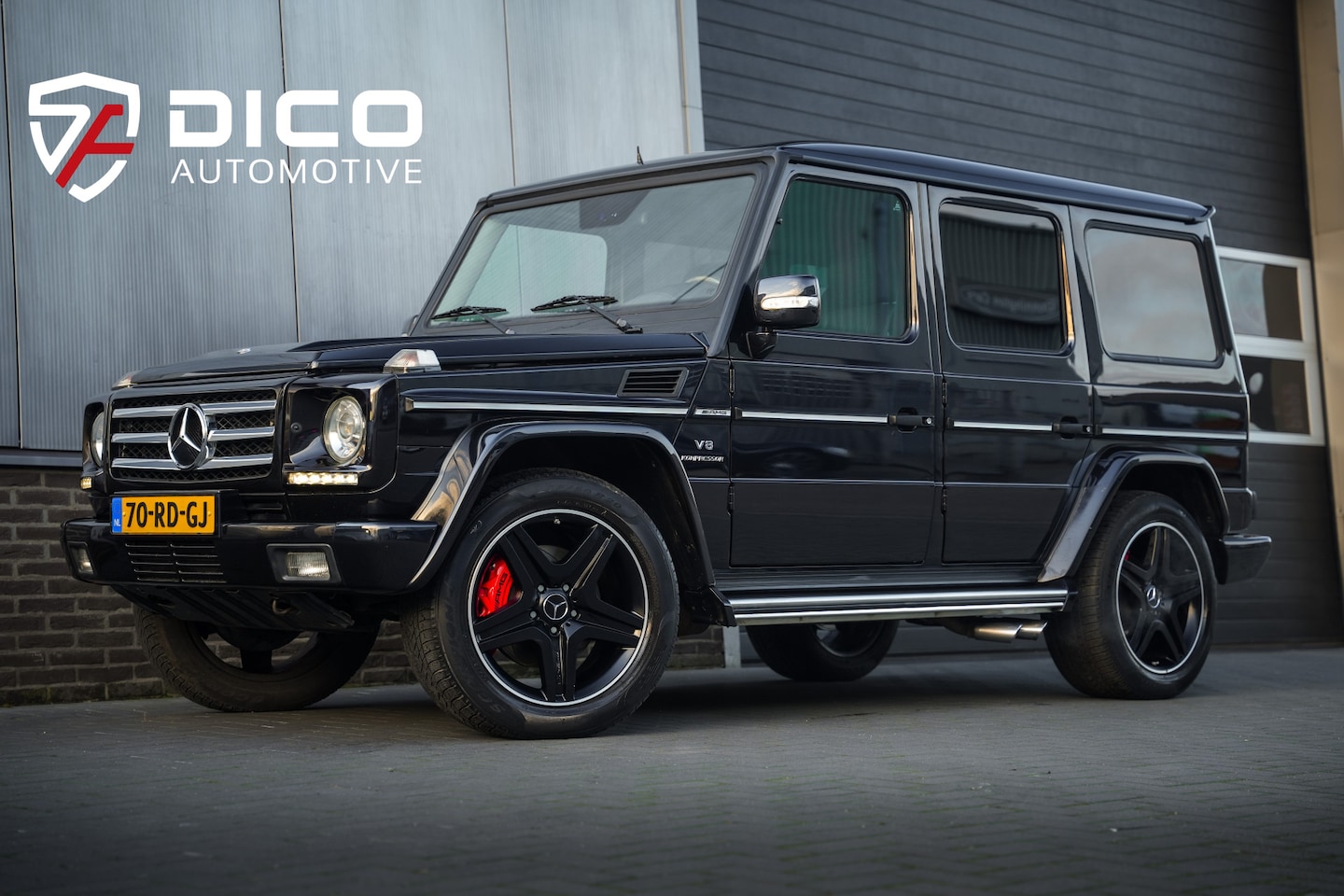 Mercedes-Benz G-klasse - AMG 55 K. 476 pk St.Wagon AMG-Sportpakket / NL-Auto/ 7-Zitter/ Leder/ Schuif-Dak/ Xenon/ L - AutoWereld.nl