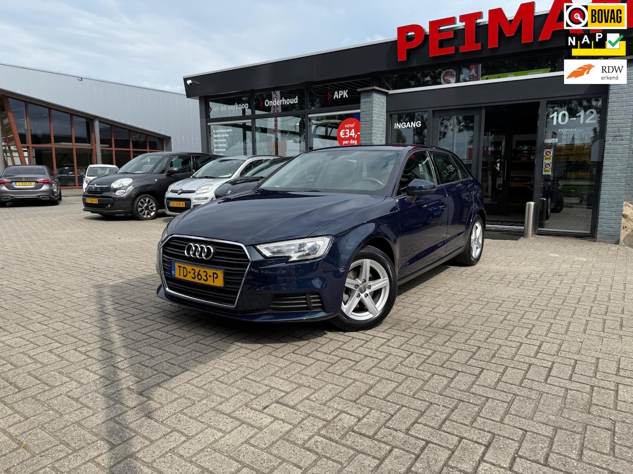 Audi A3 Sportback - 1.5 TFSI Pro Line | Led | Automaat | Cruise | Bluetooth audio | Navi | Airco | - AutoWereld.nl