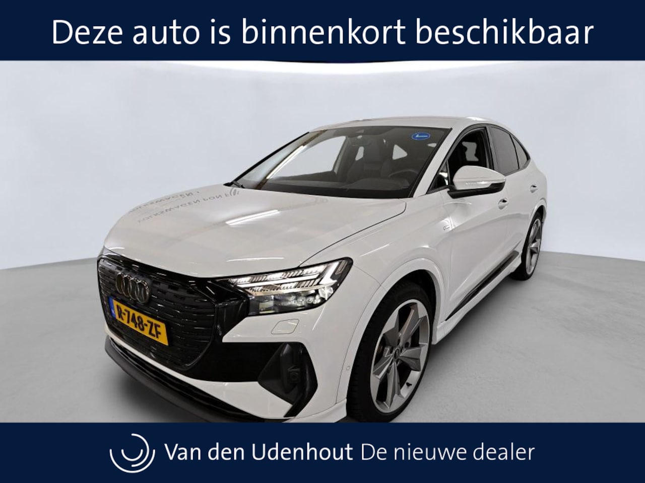 Audi Q4 Sportback e-tron - 40 S edition 77 kWh 204Pk / 21'' LMV / Camera / PDC V+A / WORDT VERWACHT - AutoWereld.nl