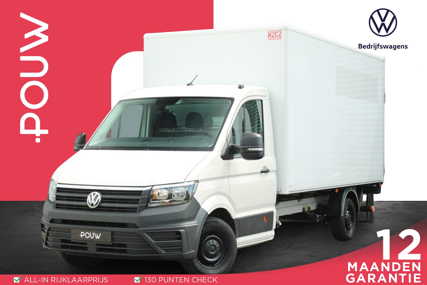 Volkswagen Crafter - 35 2.0 TDI 140pk L4 | 733kg Laadvermogen | Cruise Control | Apple Carplay/Android Auto | A - AutoWereld.nl