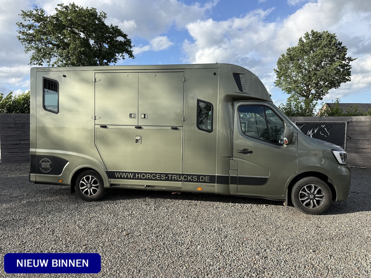 Renault Master Pro - | HORSETRUCK | THEAULT PROTEO | STALLIOn 5XL | 2021 | HENGST DUITS KENTEKEN - AutoWereld.nl