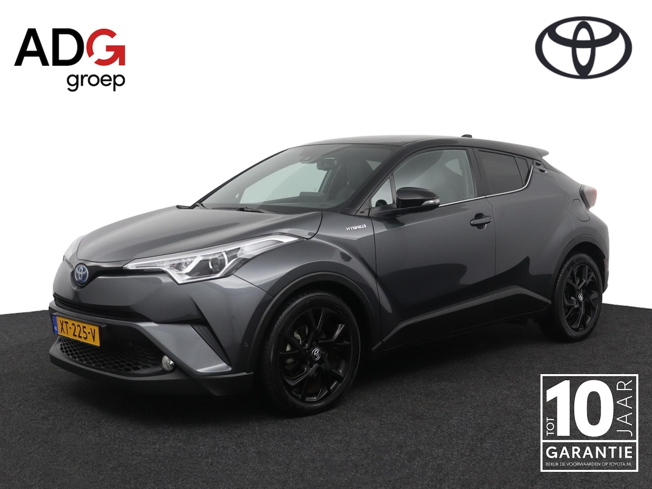 Toyota C-HR - 1.8 Hybrid Style | lederen beklering | Stuur en stoelverwarming | Dodehoekherkenning | - AutoWereld.nl