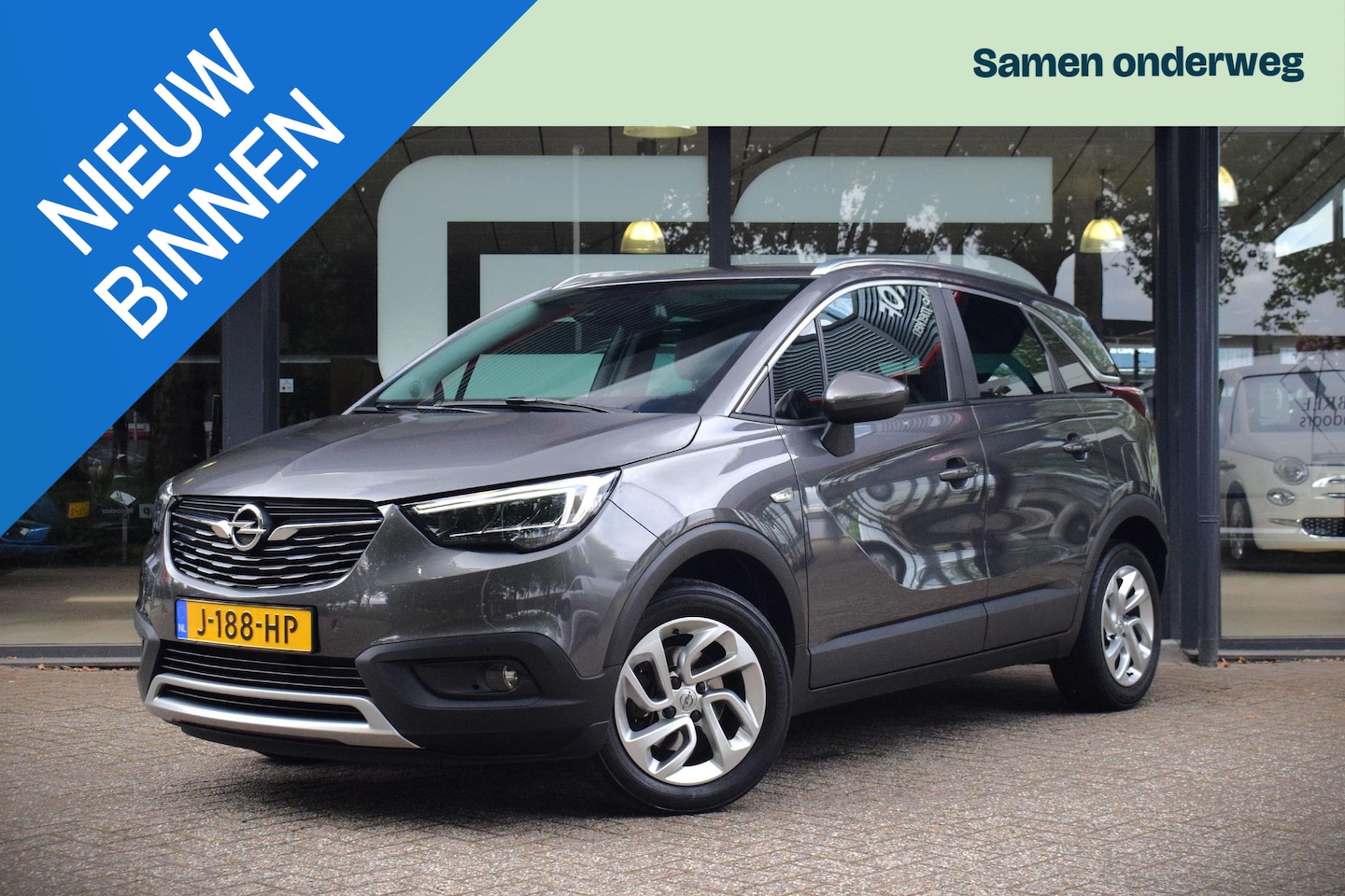 Opel Crossland X - 1.2 Turbo Innovation|CRUISE|CAMERA|STOELVERWARMING - AutoWereld.nl