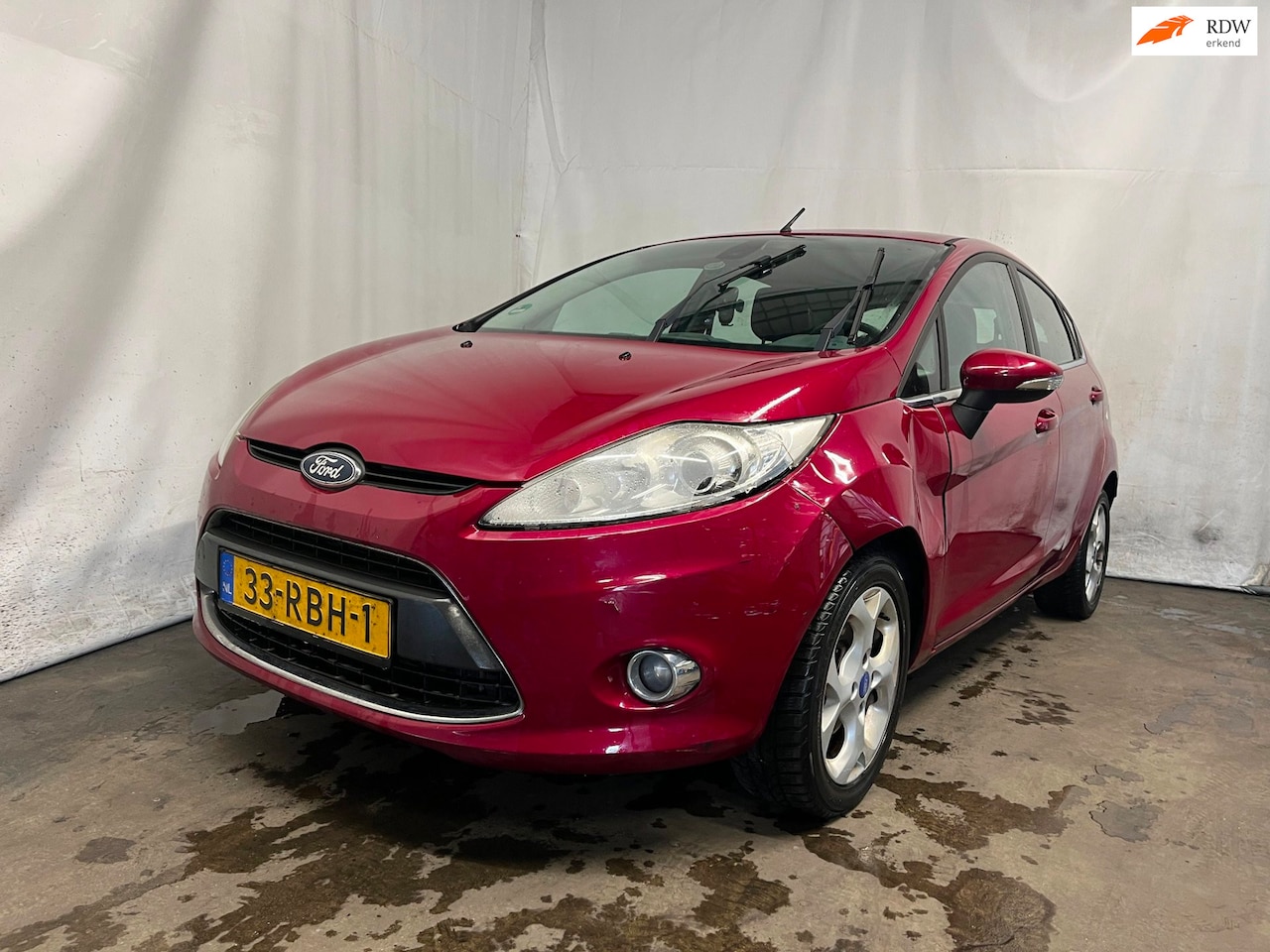 Ford Fiesta - 1.4 Titanium LPG - Motorlamp - Schade - AutoWereld.nl