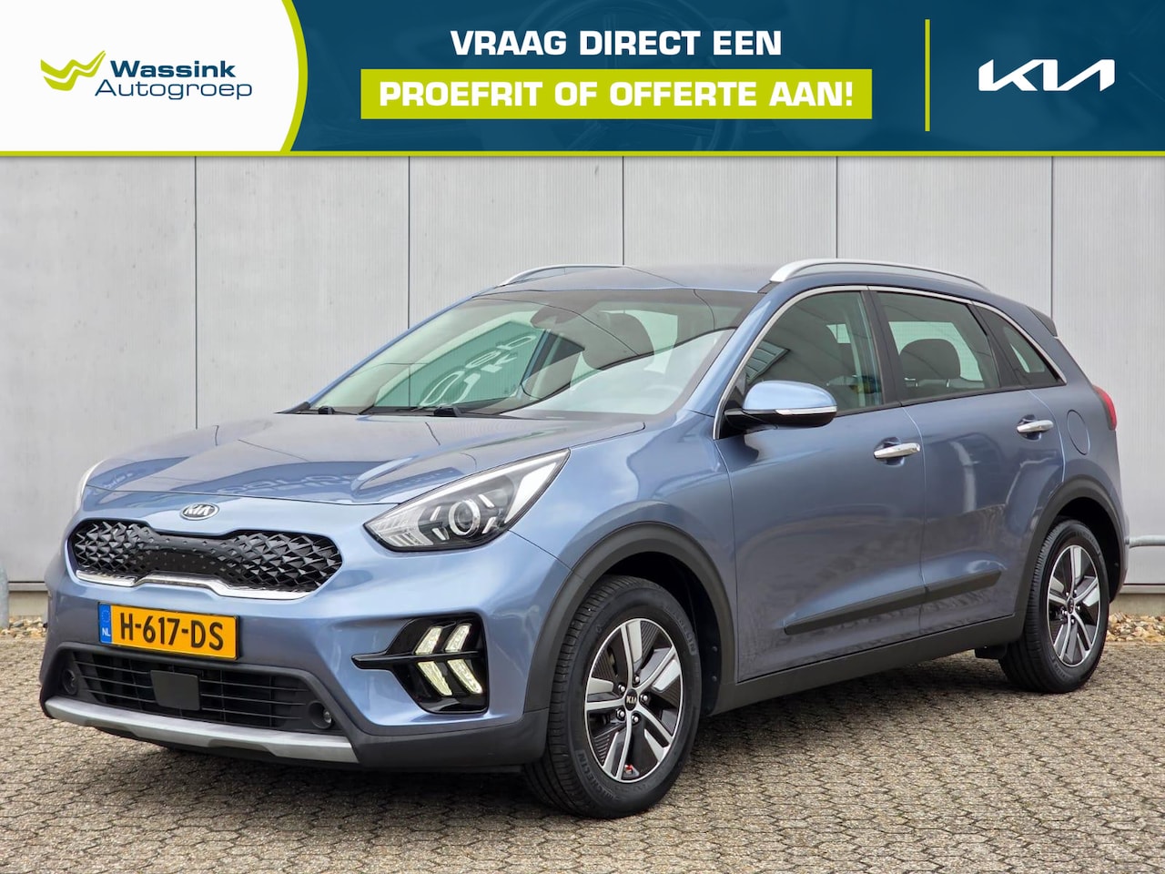 Kia Niro - 1.6 GDi Hybrid DynamicLine Navigatie | Parkeercamera | Cruise Control - AutoWereld.nl