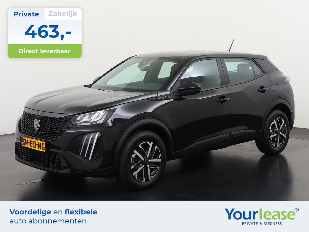 Peugeot 2008 - 1.2 Hybrid 145 Style | All-in 463,- Private Lease | Direct uit voorraad - AutoWereld.nl