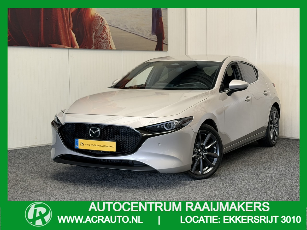 Mazda 3 - 2.0 e-SKYACTIV-G M HYBRID 122 EXCLUSIVE-LINE NAVIGATIE 360 CAMERA ADAPTIVE CRUISE CONTROL - AutoWereld.nl