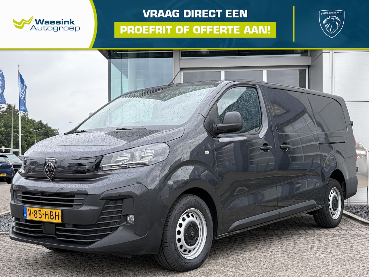Peugeot Expert - 2.0 BlueHDI 145 S&S L3 I Achteruitkijkcamera I Airco I Navigatie I - AutoWereld.nl