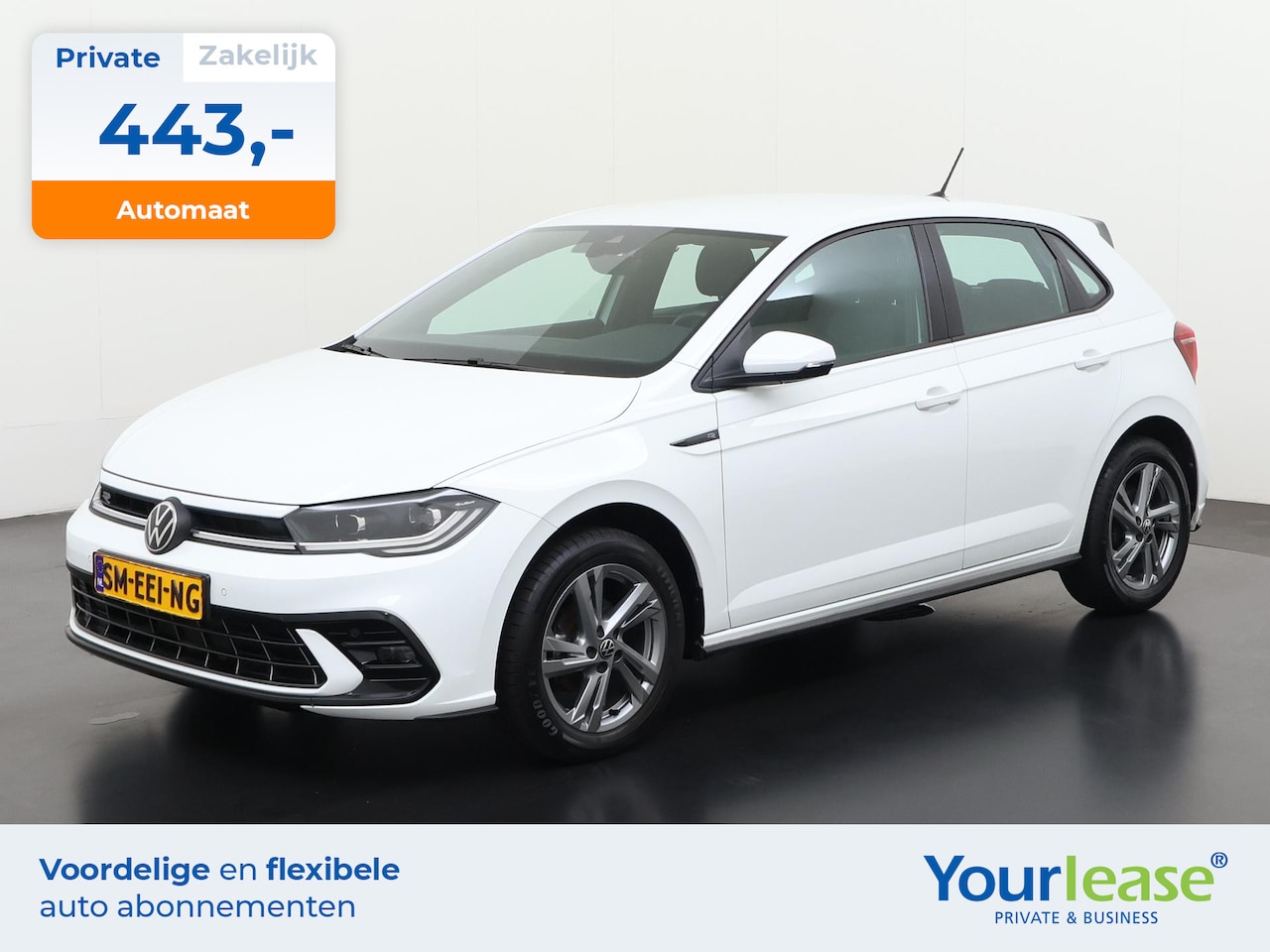 Volkswagen Polo - 1.0 TSI R-Line DSG | All-in 443,- Private Lease | Direct uit voorraad - AutoWereld.nl