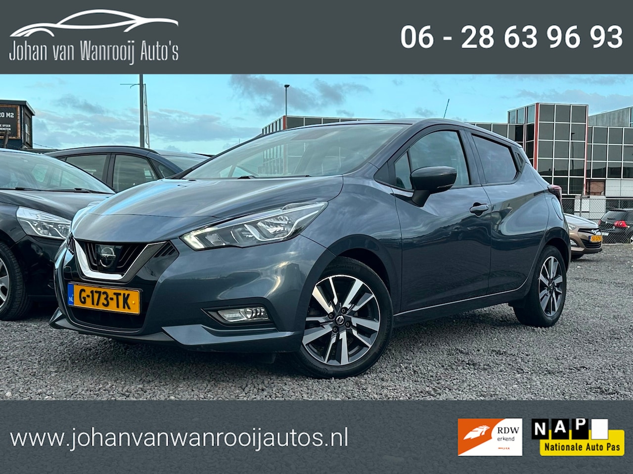 Nissan Micra - 1.0 IG-T N-Connecta/NAVI/CAMERA/NW APK - AutoWereld.nl