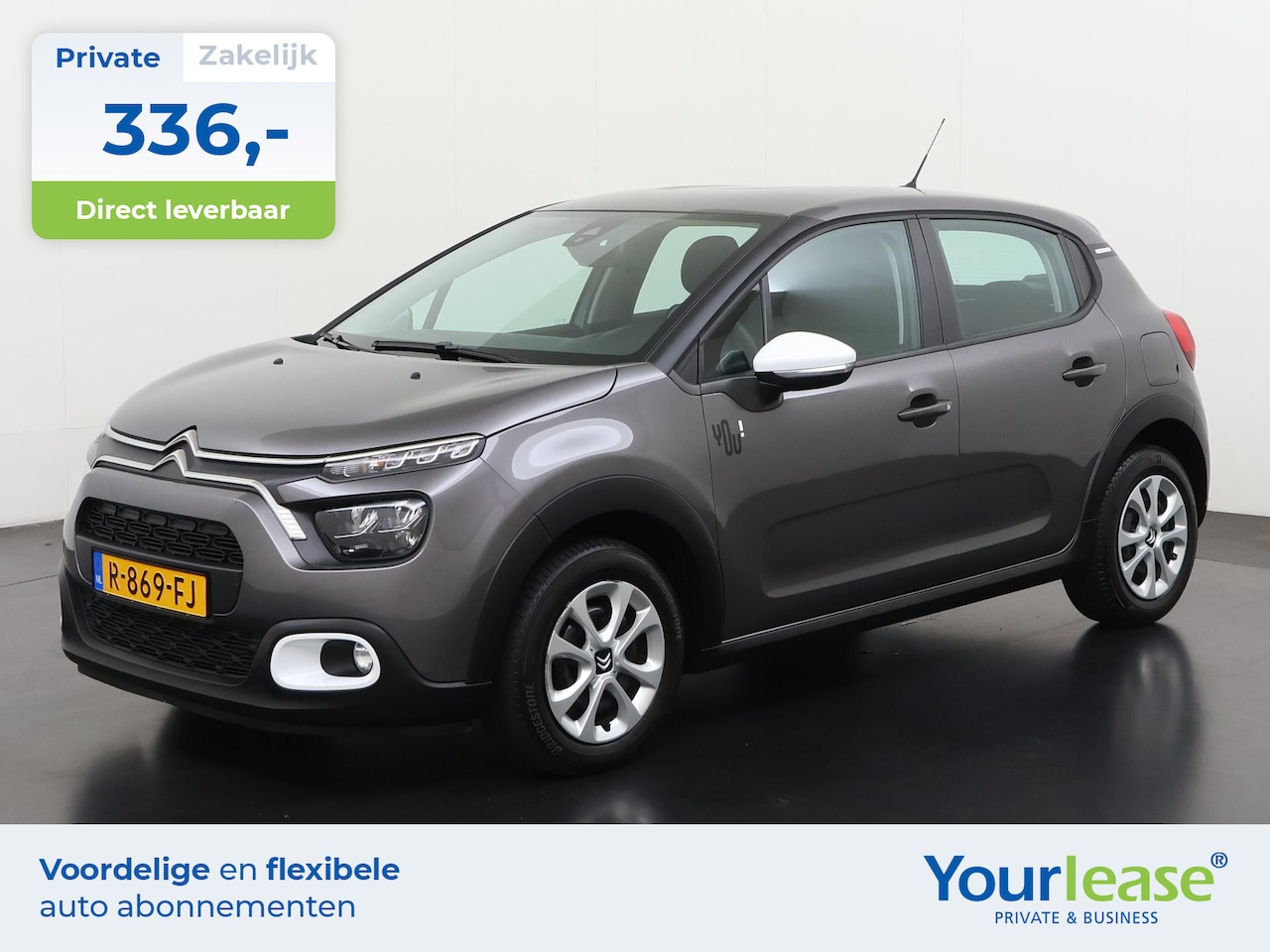 Citroën C3 - 1.2 PureTech You | All-in 336,- Private Lease | Direct uit voorraad - AutoWereld.nl