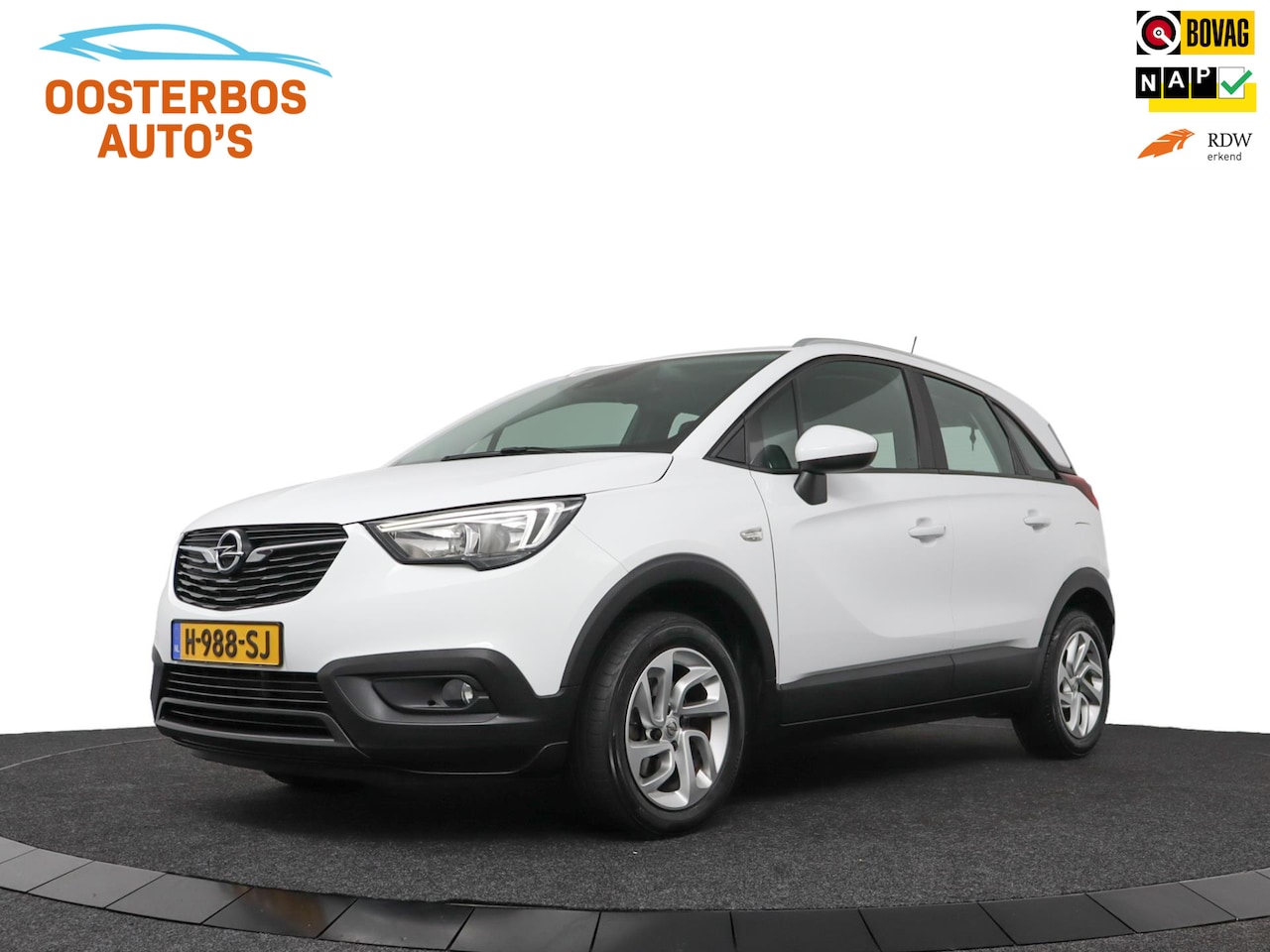 Opel Crossland X - 1.2 Turbo Edition - Navi/LM-vlg/Airco/Carplay/ 110pk/Riem vervangen! - AutoWereld.nl