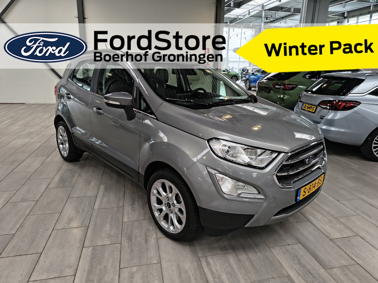 Ford EcoSport - EcoBoost 125 pk Titanium | Winter Pack | Camera | B&O | Dodehoek bew. | 100% dealer onderh - AutoWereld.nl