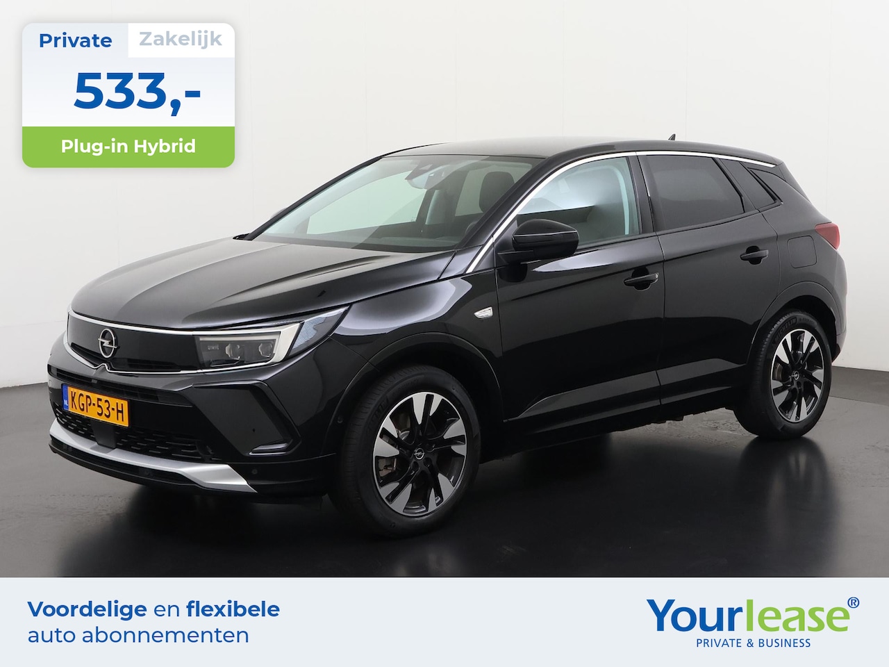 Opel Grandland - 1.6 Turbo Plug-In Hybrid Elegance | All-in 533,- Private Lease | Direct uit voorraad - AutoWereld.nl