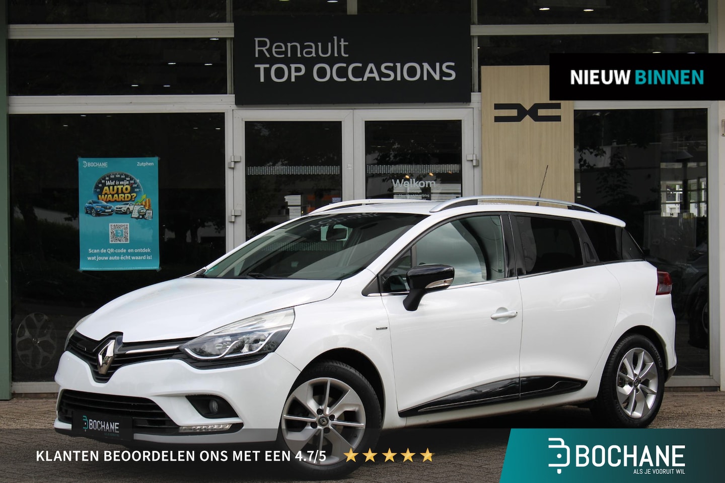 Renault Clio Estate - 0.9 TCe Limited | Trekhaak | Airco | Navigatie - AutoWereld.nl