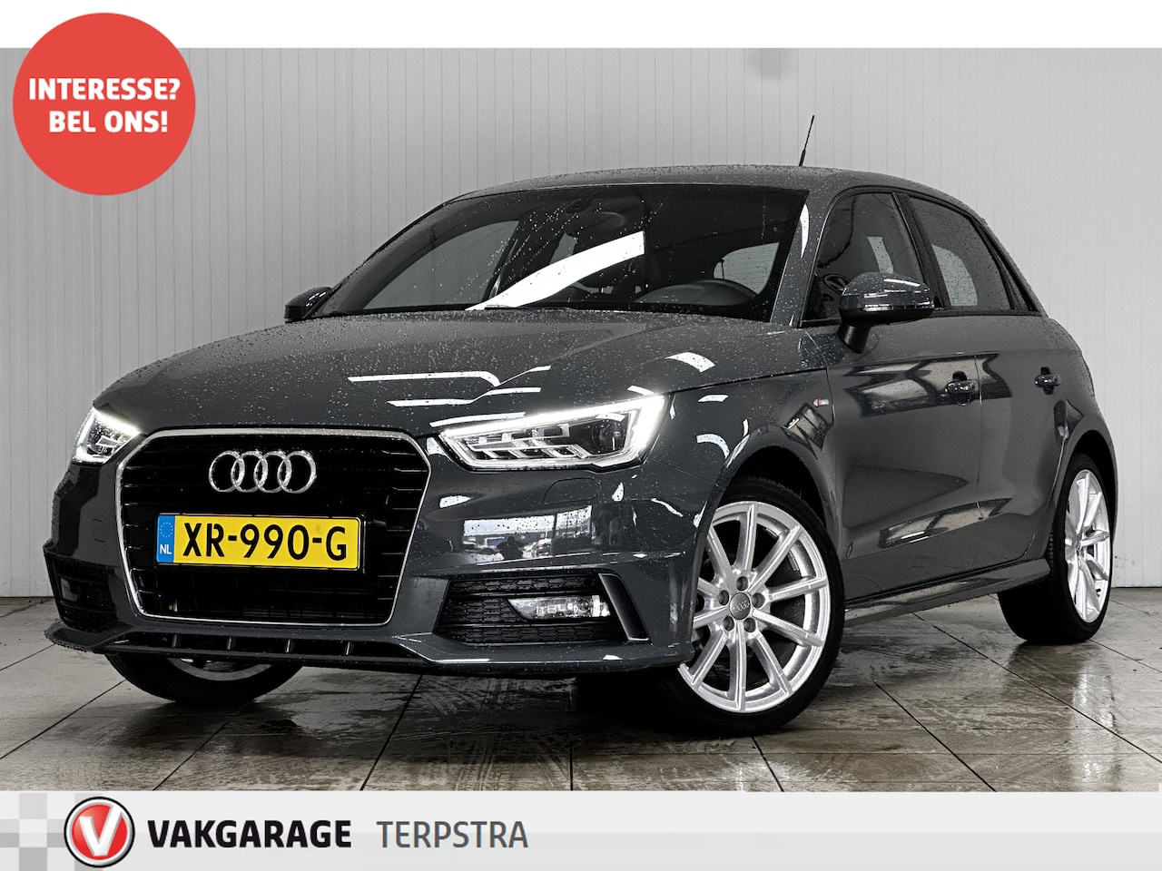 Audi A1 Sportback - 1.0 TFSI S-Line/ Facelift!/ LED Koplampen/ 17''LMV/ Half-LEDER/ Clima/ Navi/ Cruise/ Bluet - AutoWereld.nl