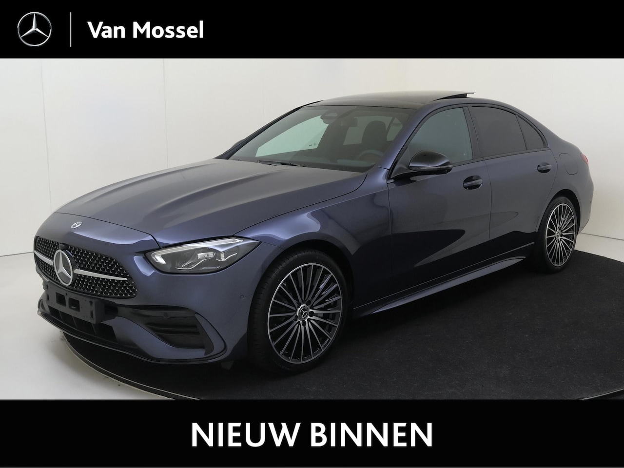 Mercedes-Benz C-klasse - 300 e 140 Years Edition / Panoramadak/ AMG/ 19 inch/ Sfeerverlichting premium - AutoWereld.nl