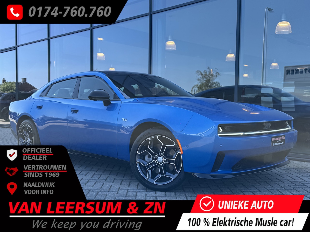 Dodge Charger - R/T Daytona EV | 544PK | Pano | Alpine | Soundbox - AutoWereld.nl