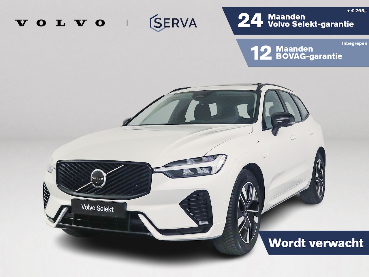 Volvo XC60 - T6 Plug-in hybrid AWD Plus Dark | SOH 100% | Panoramadak | 360° camera | Luchtvering | Har - AutoWereld.nl