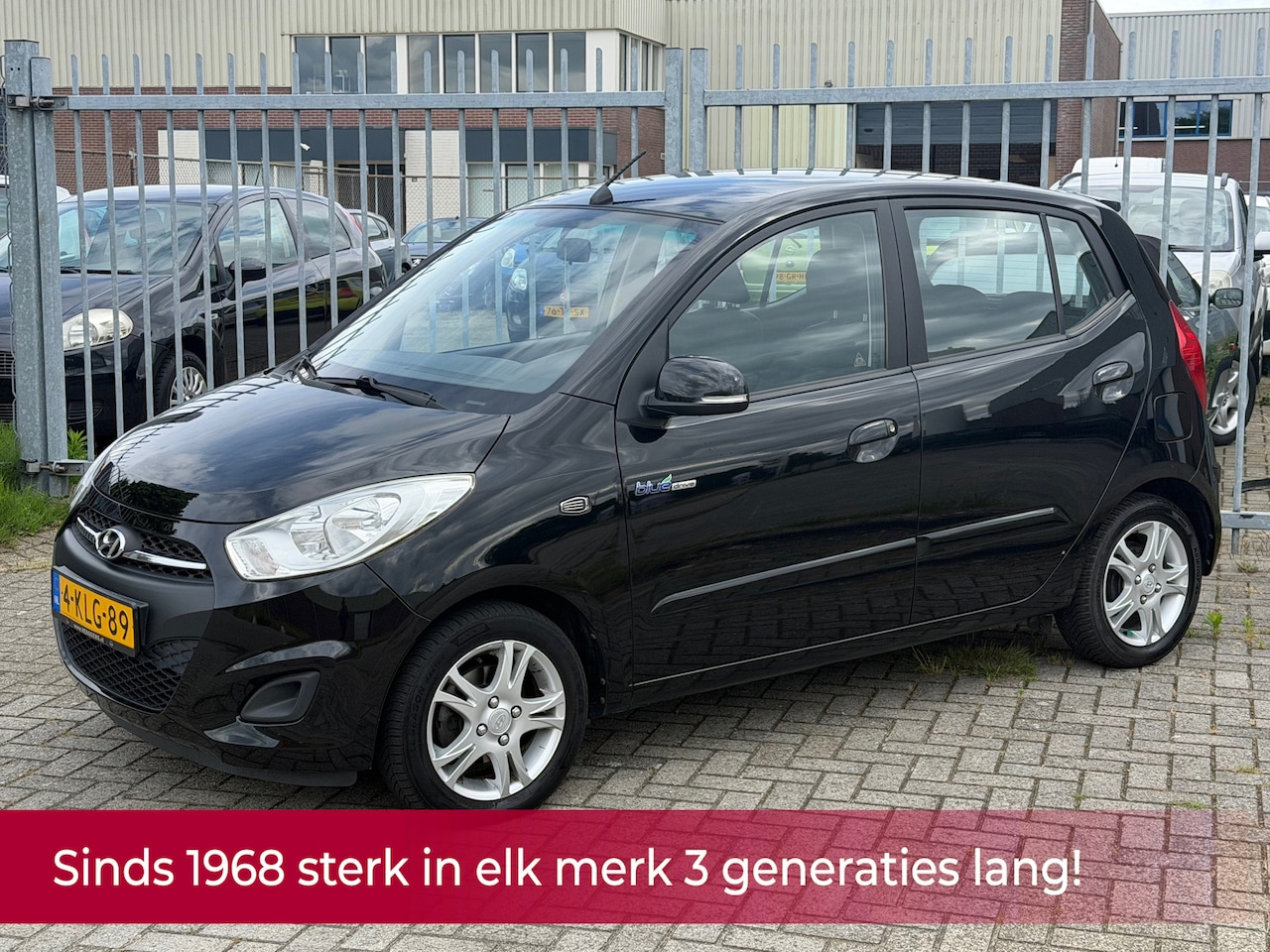 Hyundai i10 - 1.0 i-Vision 5 deurs NL AUTO NAP! Airco l MTF-stuur l PDC l LMV l 4x Elek ramen! DEALER ON - AutoWereld.nl