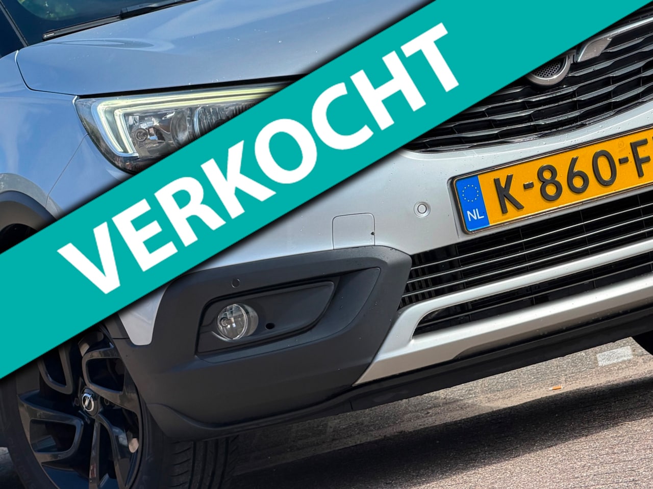 Opel Crossland X - 1.2 Turbo 130pk Innovation - Sovereign Silver/Mineral Black - Carplay/Camera/Cruise - AutoWereld.nl