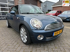MINI Cabrio - Cooper 1.6 Luxe uitvoering met Bruin Leder int