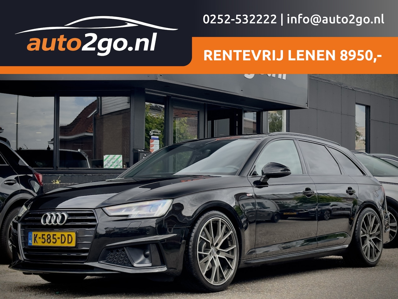 Audi A4 Avant - 35 TDI AUT7 SPORT 3X S-LINE BLACK-EDITION PANODAK LEDER NAVI CAMERA LED LMV PDC - AutoWereld.nl