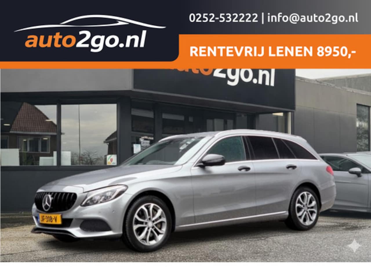 Mercedes-Benz C-klasse Estate - 350E AUT7 EDITION. SPORTLEDER NAVI CAMERA LMV PDC - AutoWereld.nl