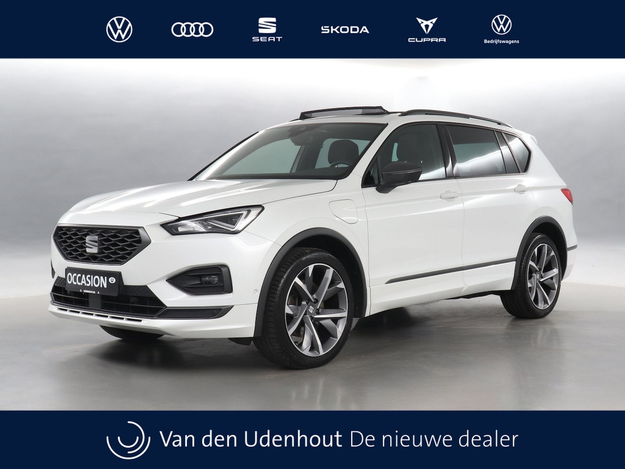 SEAT Tarraco - 1.4 TSI eHybrid 245pk PHEV FR / Panoramadak / Trekhaak 1800kg / Leer - AutoWereld.nl