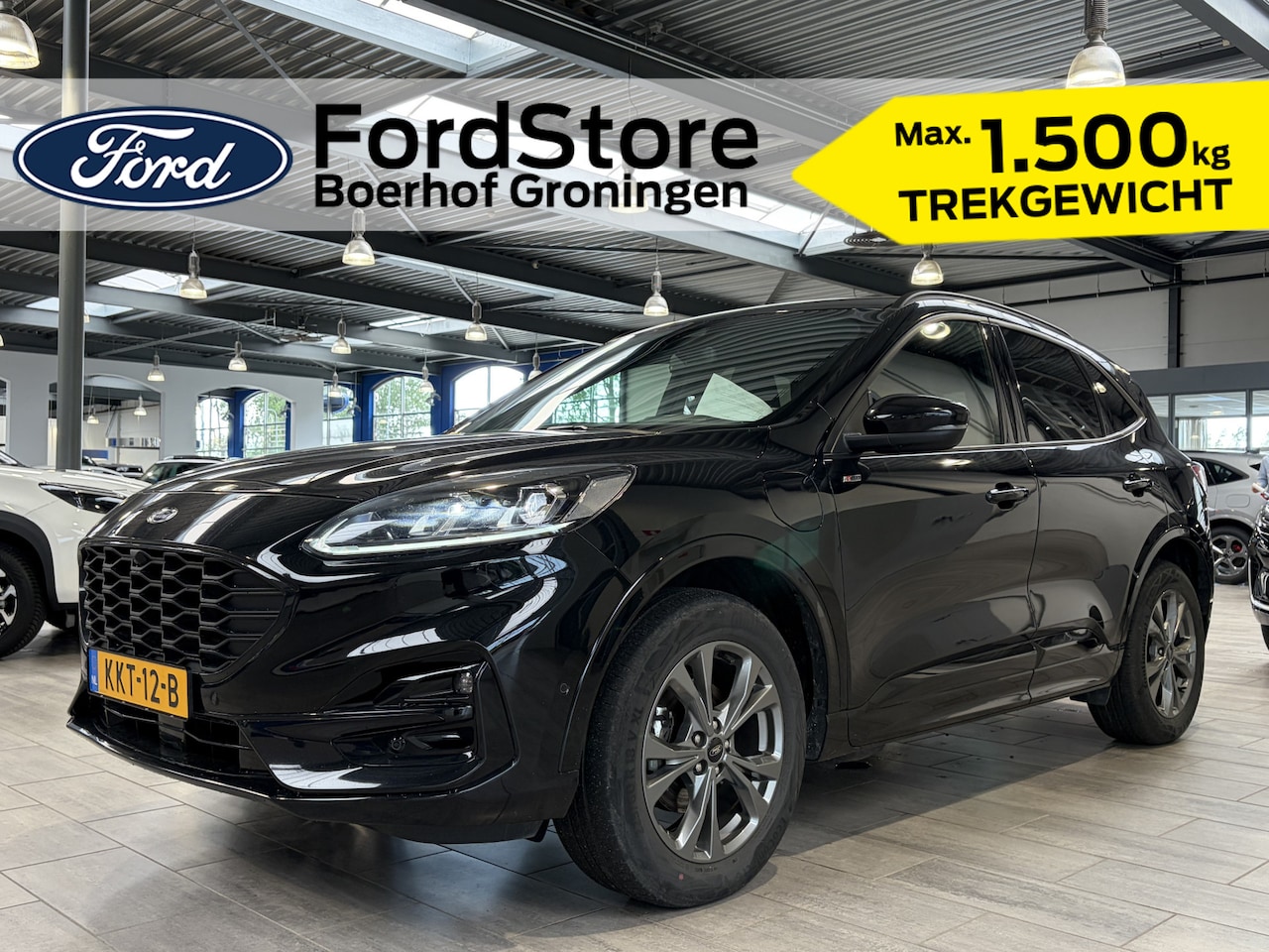 Ford Kuga - 2.5 PHEV 225 pk ST-Line X | Winter Pack | Camera's | B&O | LED | El. a. klep | 100% dealer - AutoWereld.nl