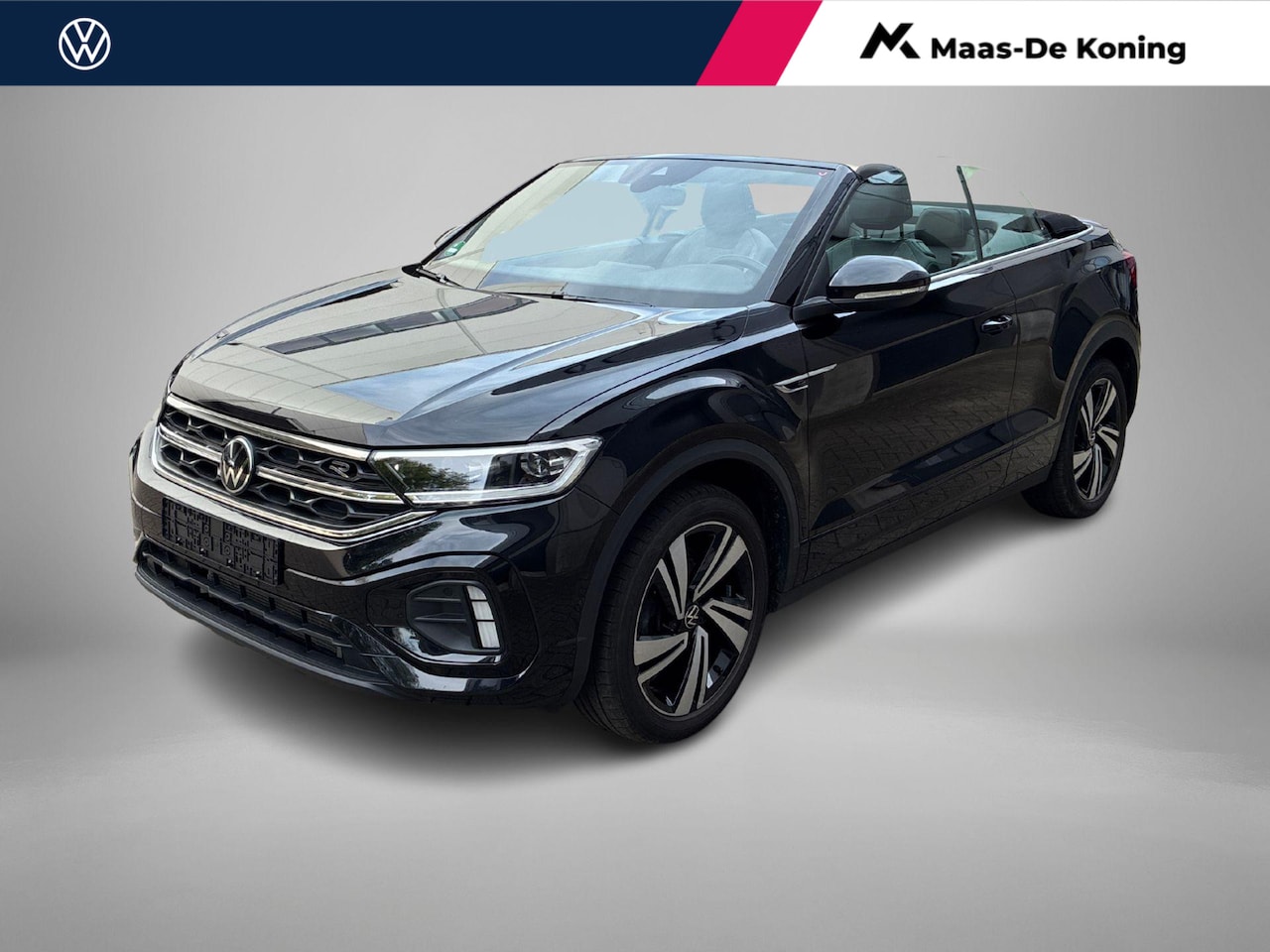 Volkswagen T-Roc Cabrio - 1.5 TSI 150pk DSG R-Line · Apple/Android Car Play · P-Sensoren · Stoel-& Stuurverwarming · - AutoWereld.nl