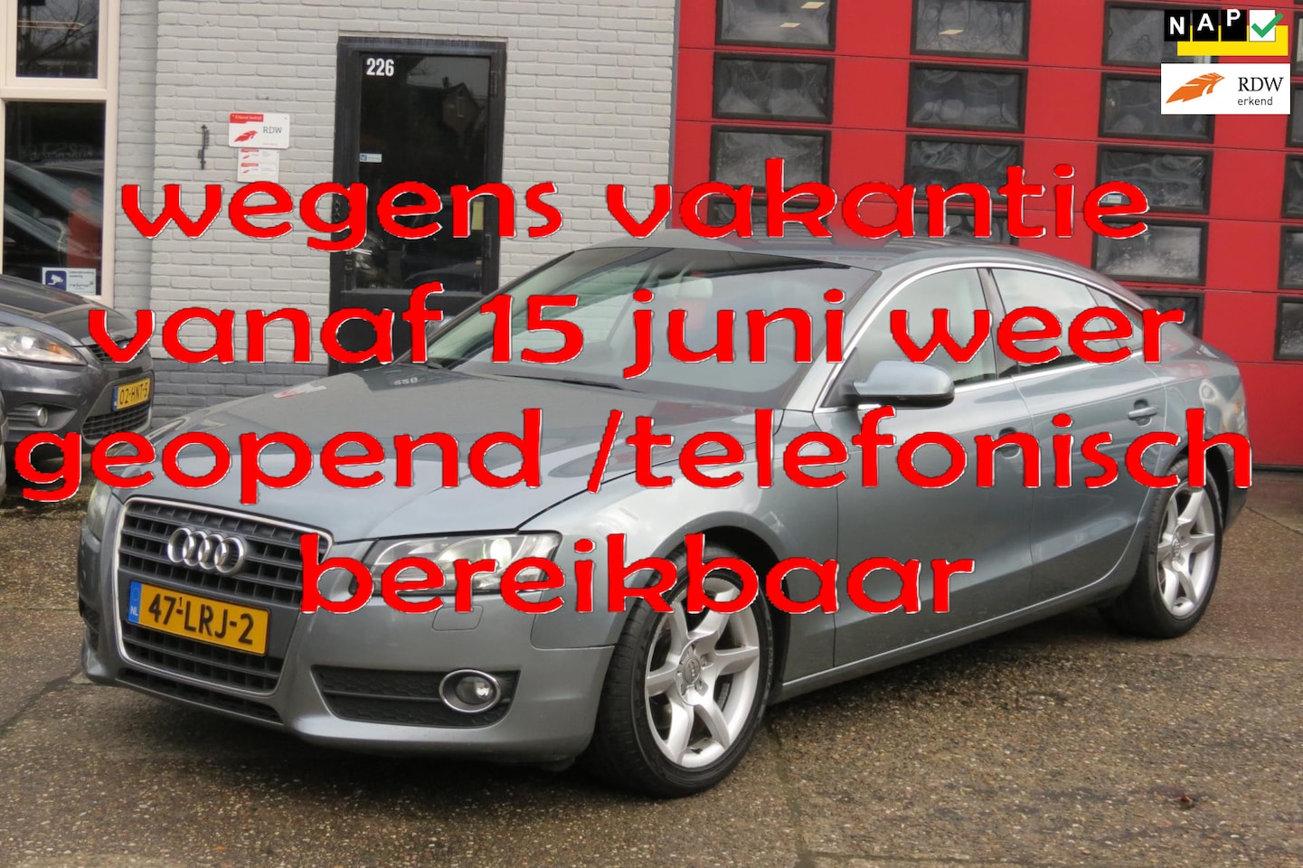 Audi A5 Sportback - 2.0 TFSI Pro Line 2.0 TFSI Pro Line, Navi , Schakel, NWE APK - AutoWereld.nl