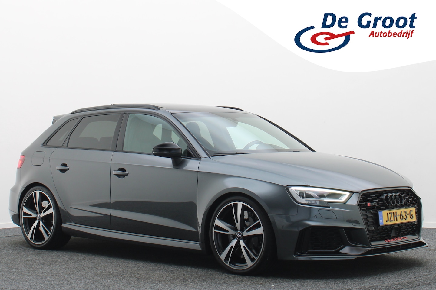 Audi A3 Sportback - 2.5 TFSI RS 3 quattro PPF, Virtual Cockpit, Panoramadak, ACC, Camera, Apple Carplay, B&O, - AutoWereld.nl