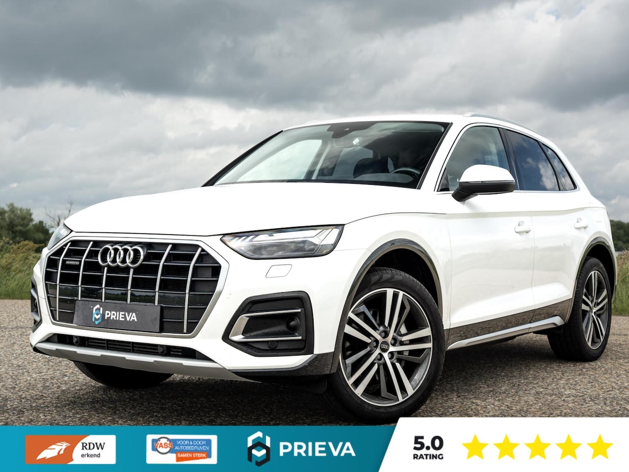 Audi Q5 - 50TFSIe 300Pk Quattro|3-Zone|20'Inch |ACC|TREK-HK| - AutoWereld.nl