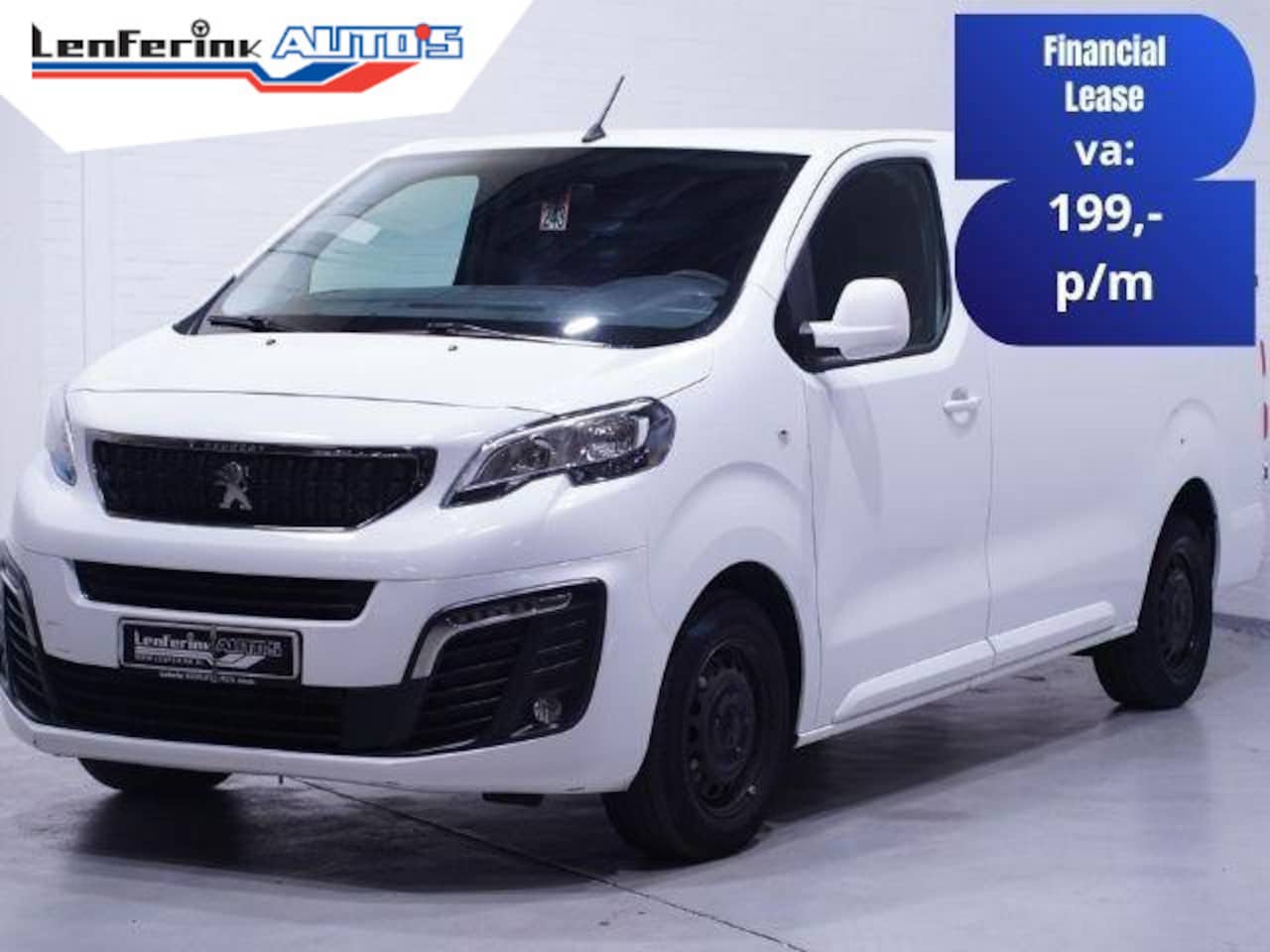 Peugeot Expert - 2.0 BlueHDI 120 pk Premium Navi, Trekhaak Airco, Cruise Control, Multistuur, 3-Zits - AutoWereld.nl