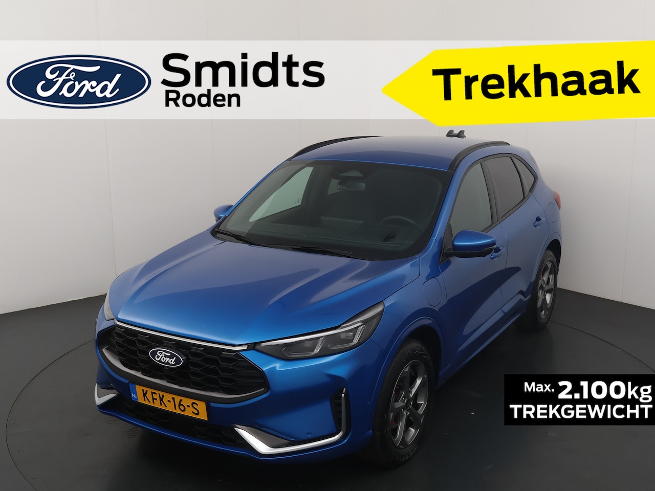 Ford Kuga - 2.5 PHEV 243pk ST-Line X | Trekhaak I AGR stoelen | Matrix LED I Adapt Cruise I Winter Pac - AutoWereld.nl