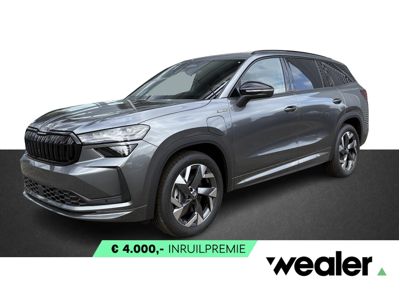 Skoda Kodiaq - Sportline Business 1.5 TSI PHEV 204 PK | Automaat | Trekhaak | Panoramadak | - AutoWereld.nl