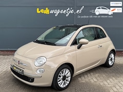 Fiat 500 - 1.2 Lounge Automaat *cappuccino *navi *nieuwstaat