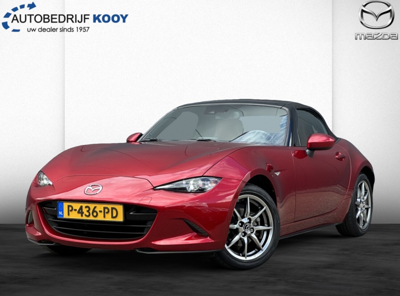 Mazda MX-5 - 1.5 SkyActive-G 132 Luxury met bruin leer - AutoWereld.nl
