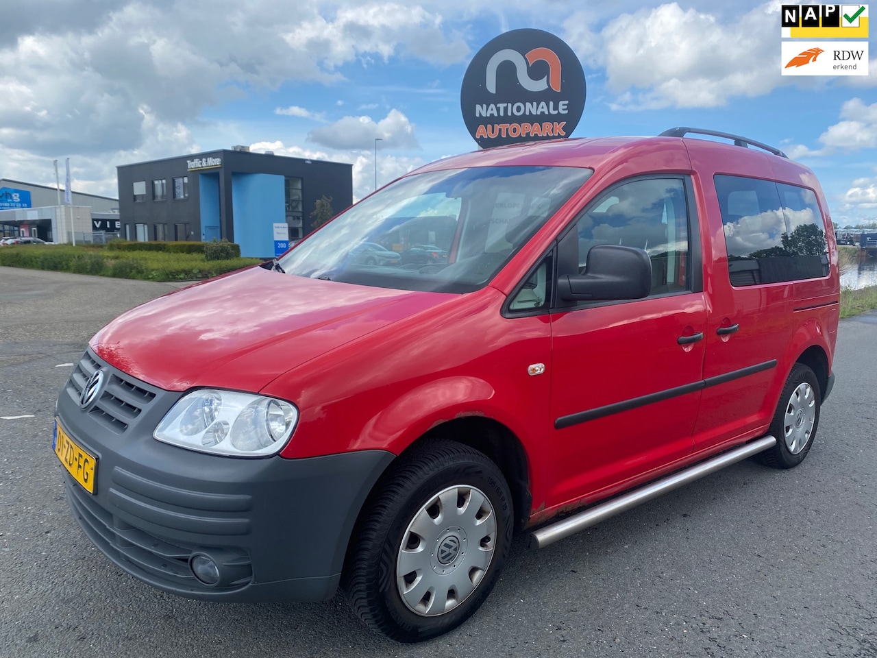 Volkswagen Caddy - 2008 * 1.6 Optive Comfort 5p. * SIDE BARS * ELEC. RAMEN * AIRCO * - AutoWereld.nl