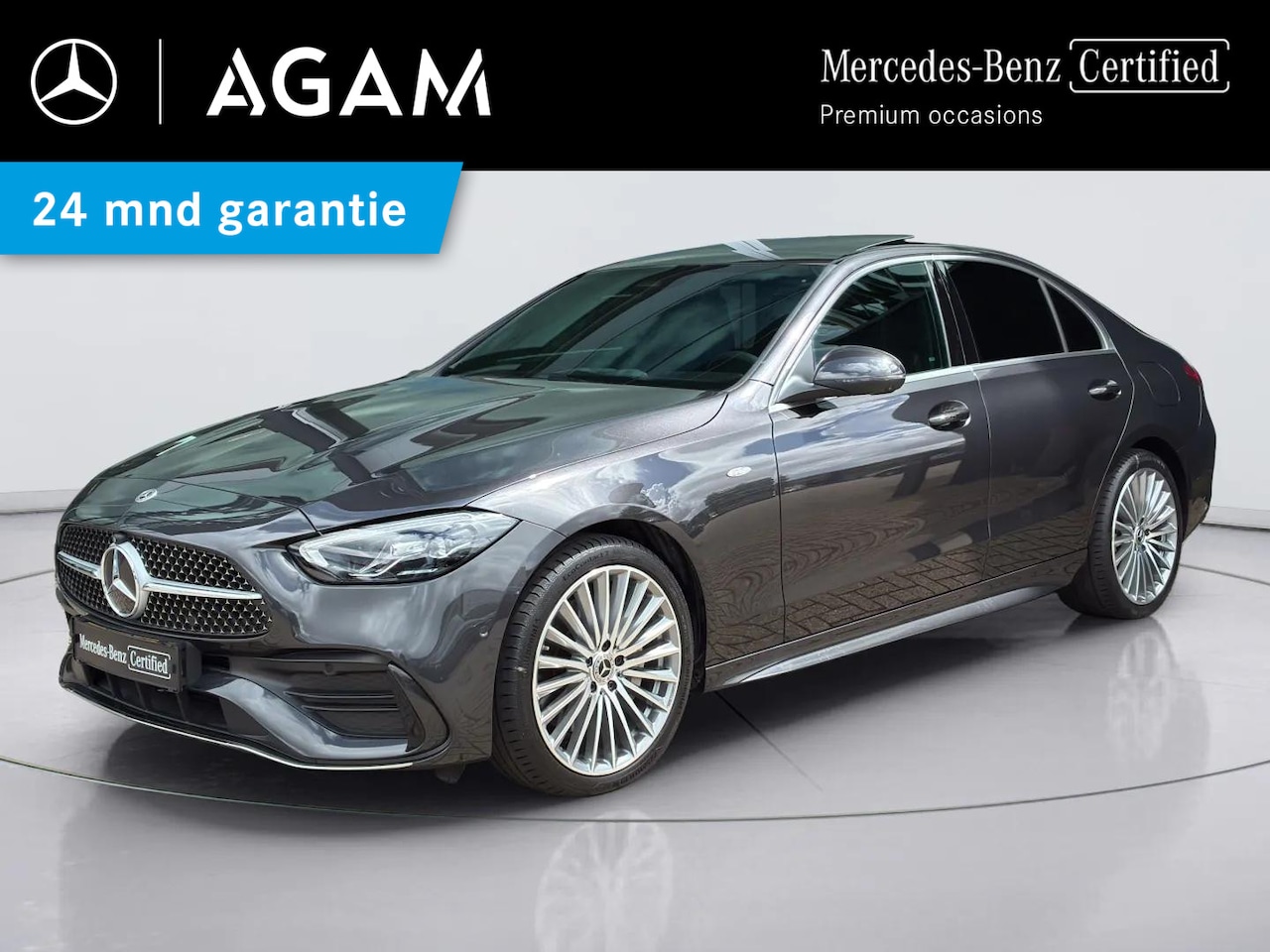 Mercedes-Benz C-klasse - Limousine 300 e Business Solution AMG | Panorama dak - AutoWereld.nl
