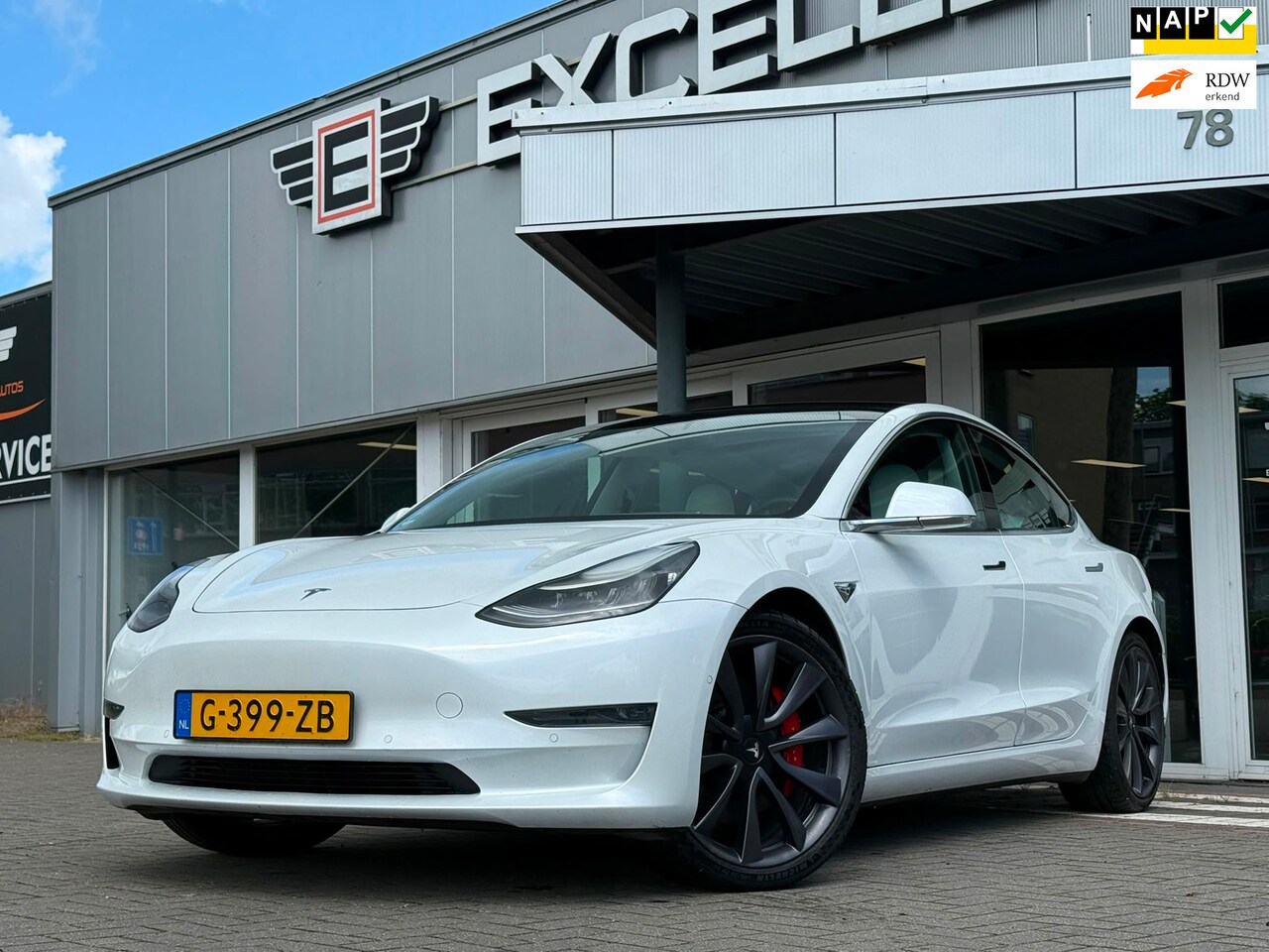 Tesla Model 3 - Performance AWD 75 kWh - AutoWereld.nl